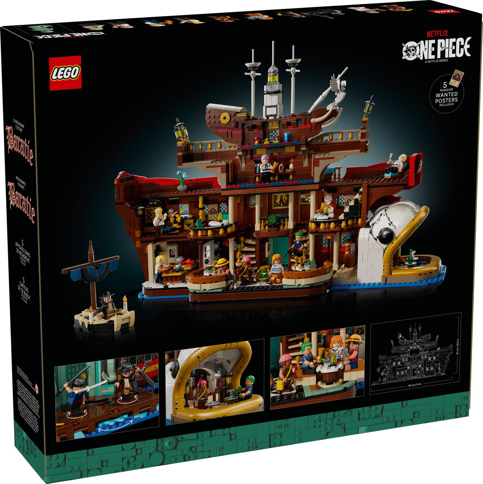 Lego One Piece 75640 Pływająca Restauracja Baratie