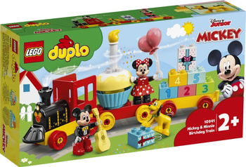 LEGO DUPLO Urodzinowy pociąg myszek Miki i Minnie 10941