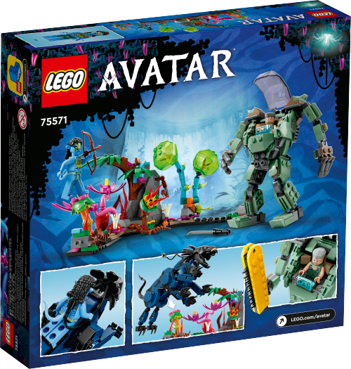 LEGO AVATAR Neytiri i Thanator kontra Quaritch w kombinezonie PZM 75571