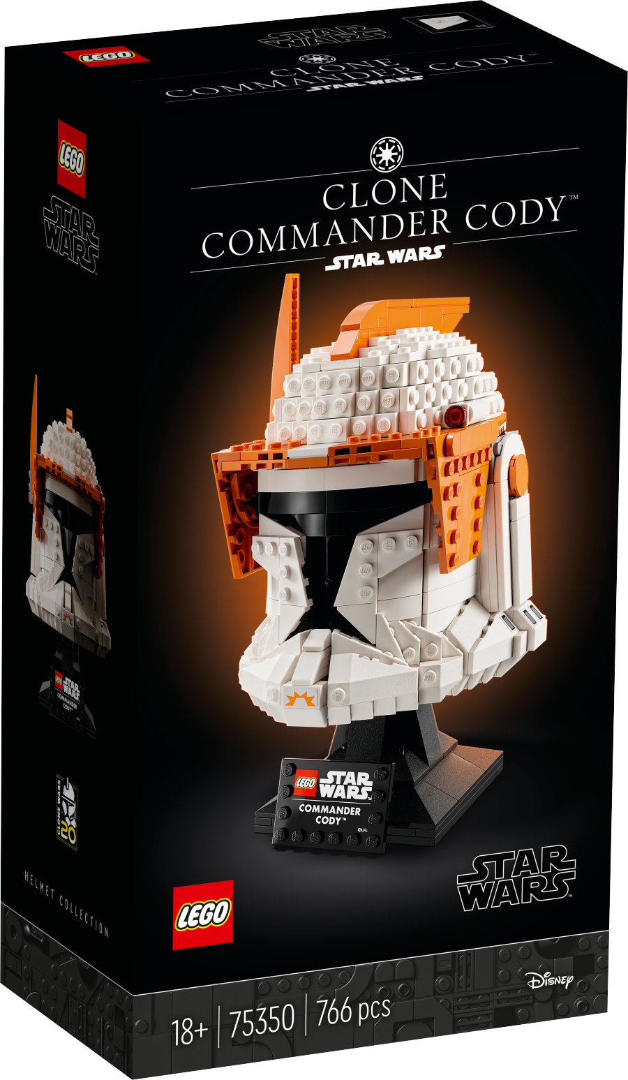 LEGO STAR WARS Hełm dowódcy klonów Cody’ego 75350