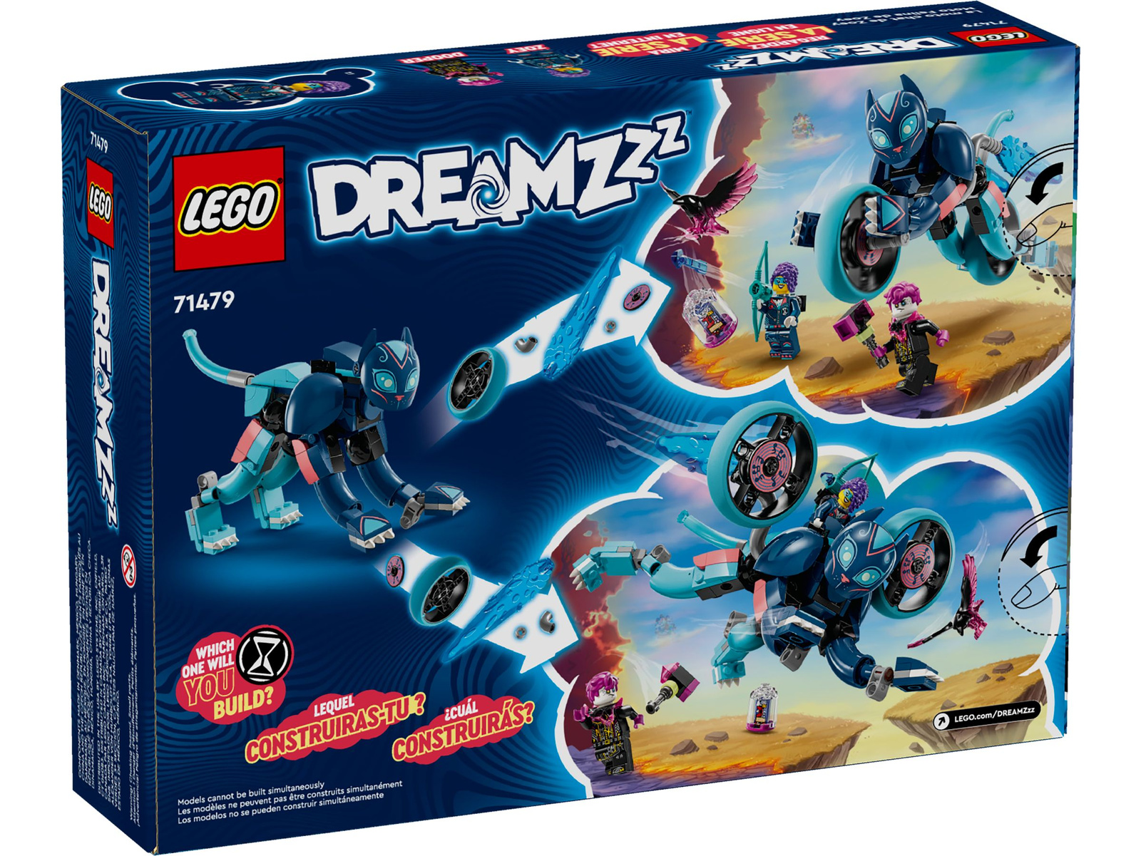 Lego DREAMZzz 71479 Koci motocykl Zoey