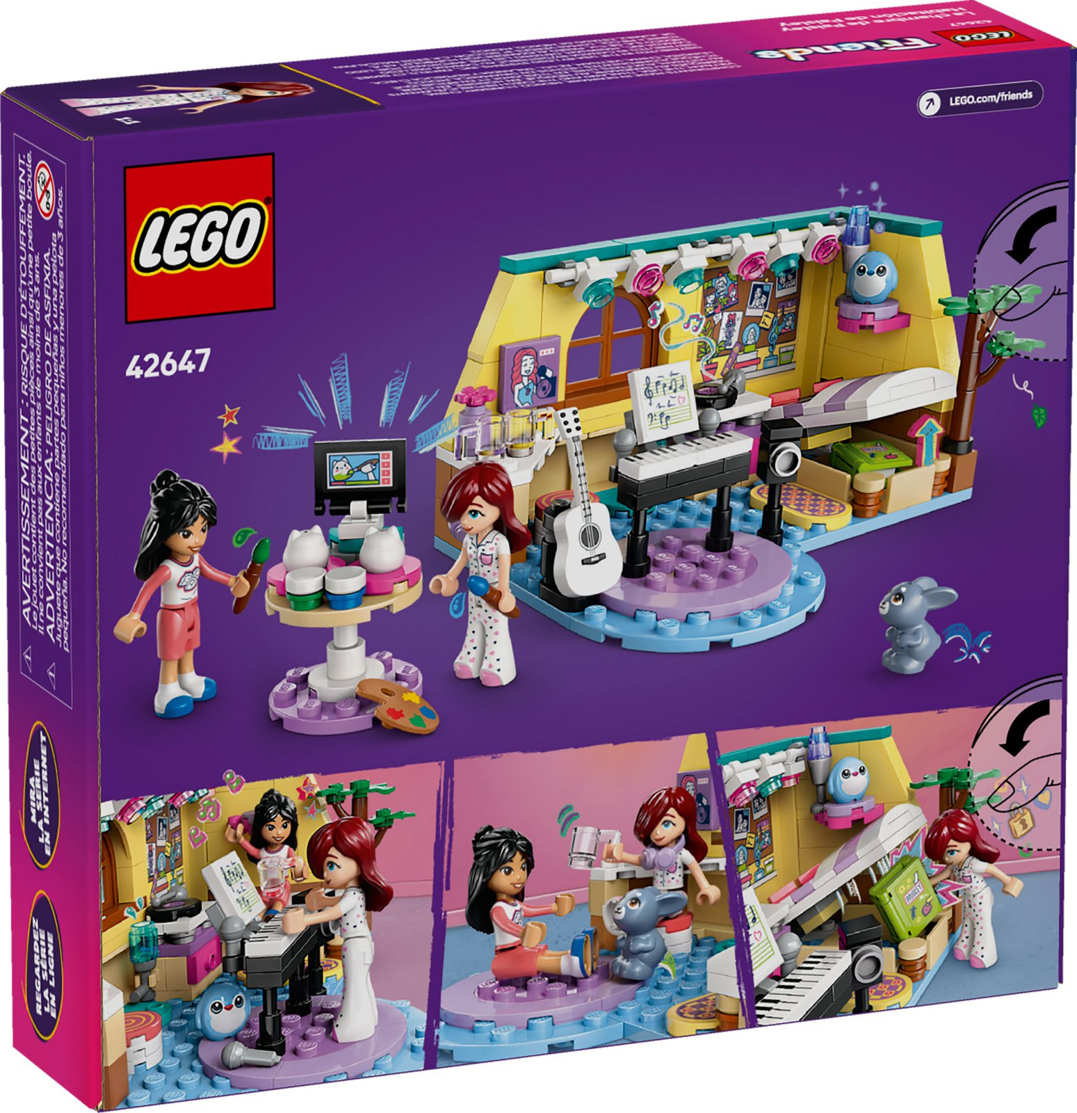LEGO Friends 42647 Pokój Paisley