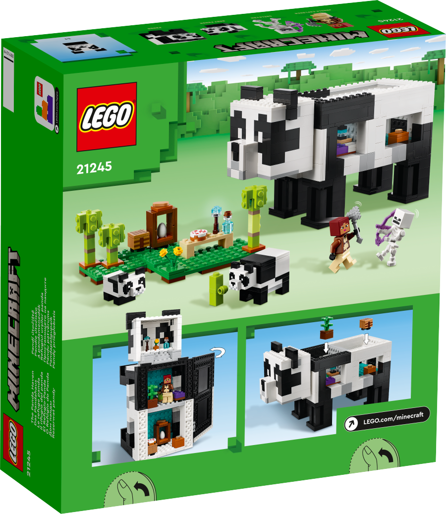 LEGO MINECRAFT Rezerwat pandy 21245