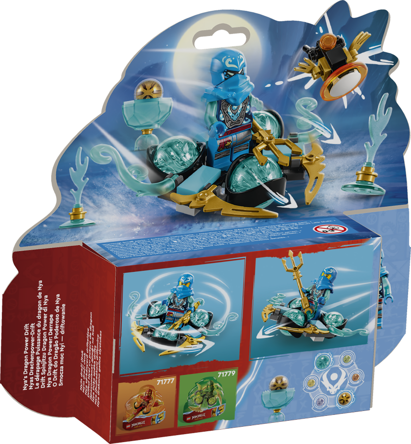 lego ninjago Smocza moc Nyi — driftowanie spinjitzu 71778