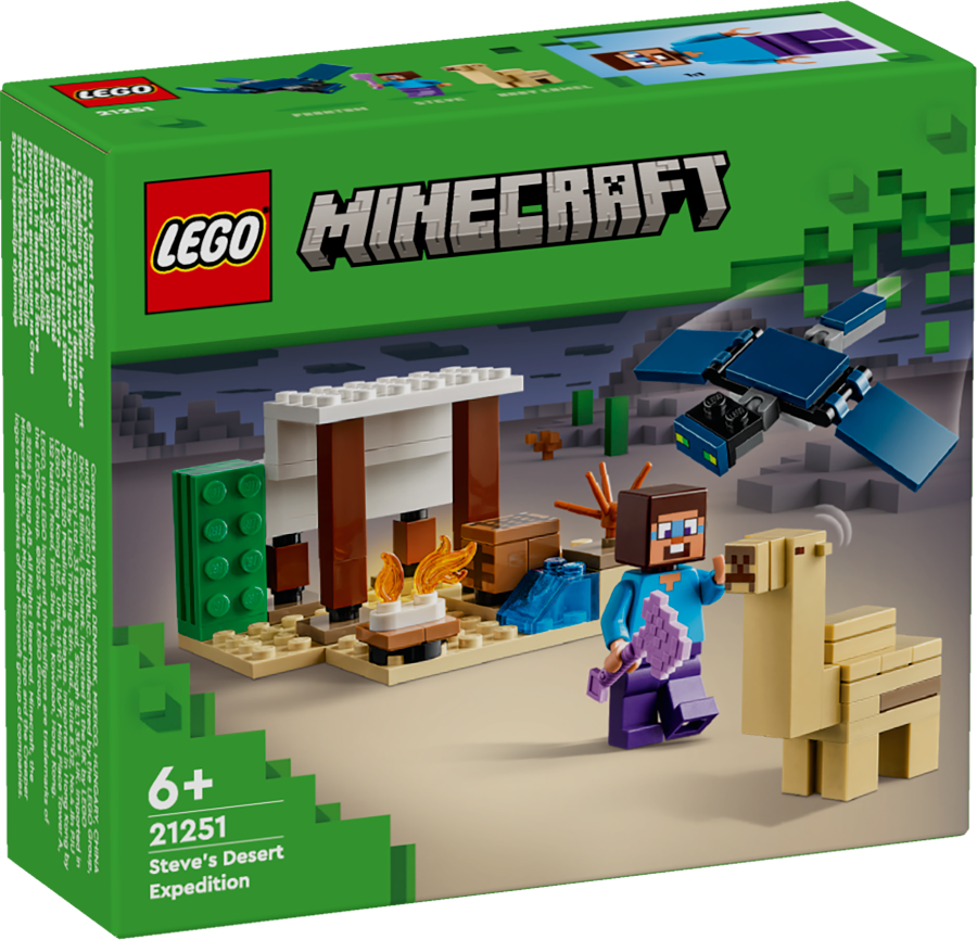 LEGO MINECRAFT Pustynna wyprawa Steve’a 21251