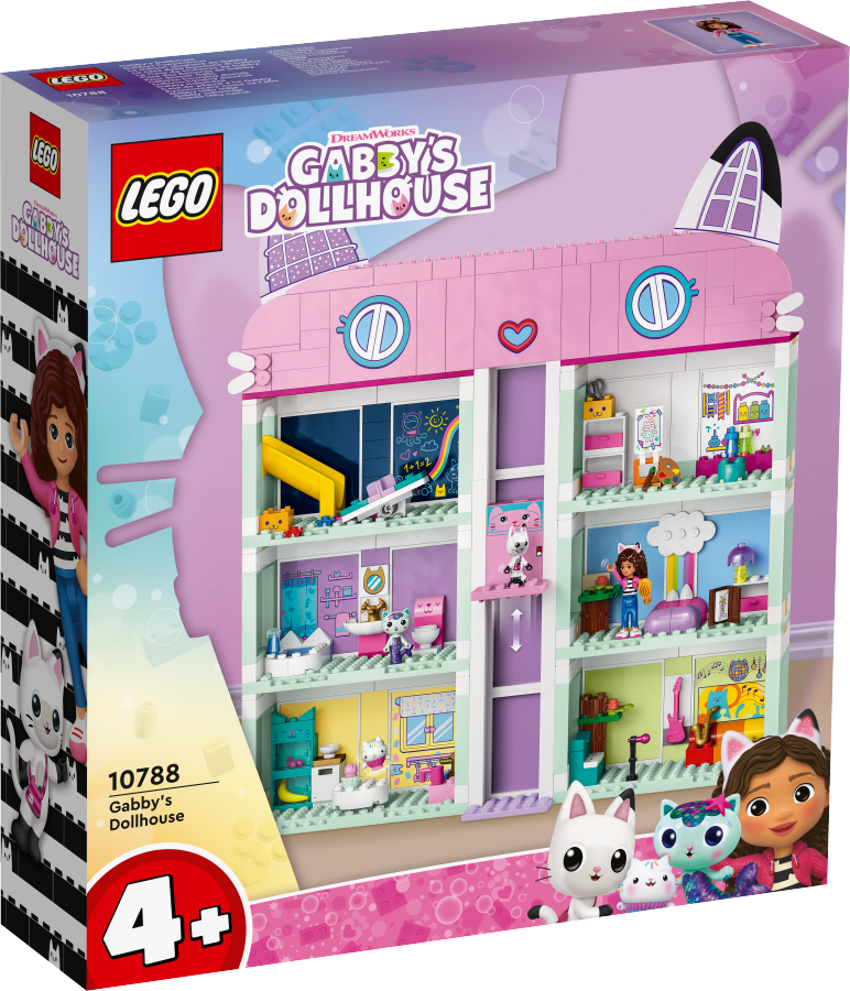 LEGO Gabby's Dollhouse Koci domek Gabi 10788