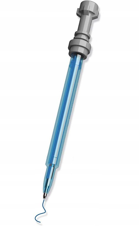 Długopis Miecz Świetlny LEGO 52877 Lazurowy STAR WARS żelowy