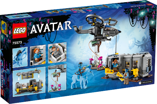 LEGO AVATAR Latające góry: stanowisko 26 i Samson ZPZ 75573