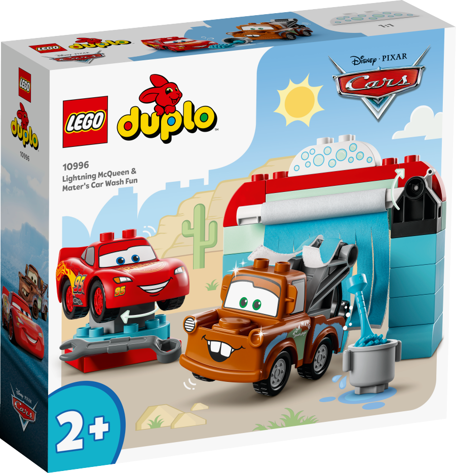 LEGO DUPLO Zygzak McQueen i Złomek — myjnia 10996