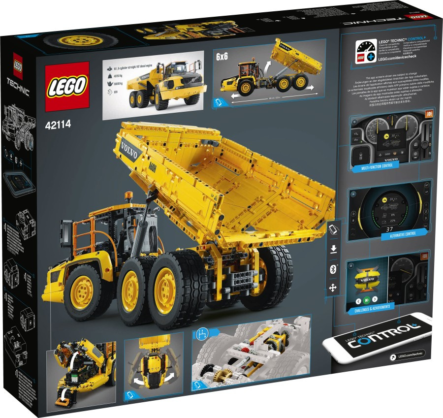 LEGO TECHNIC  Wozidło przegubowe Volvo 6x6 42114