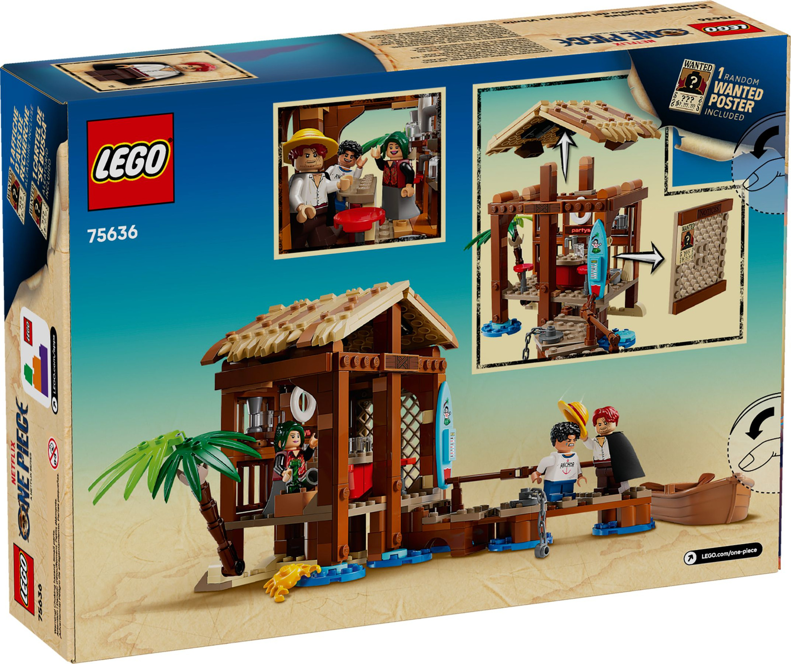 Lego One Piece 75636 Chatka w wiosce Fuusha