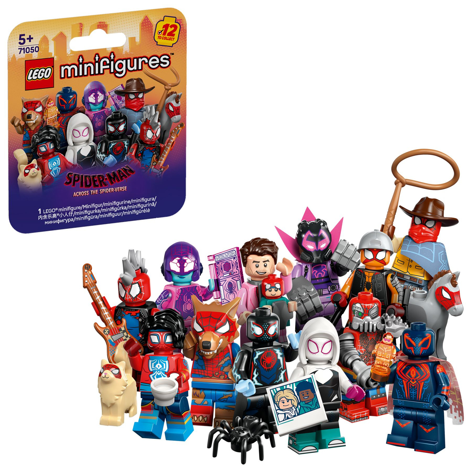 Lego 71050 Minifigurki Spider Man:Poprzez Multiwersum