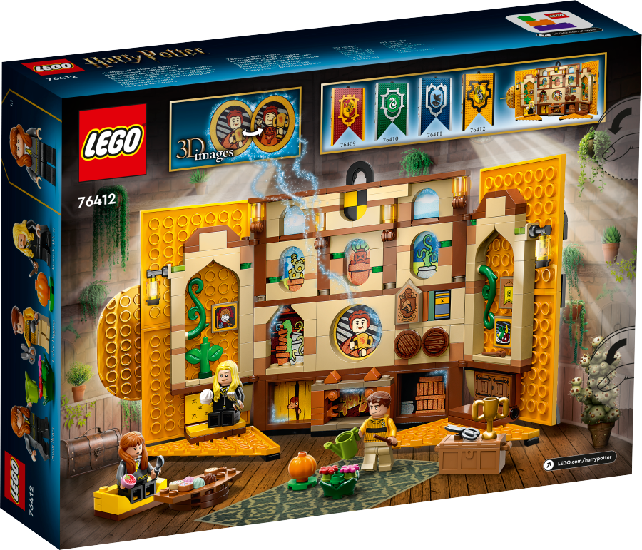LEGO HARRY POTTER Flaga Hufflepuffu 76412