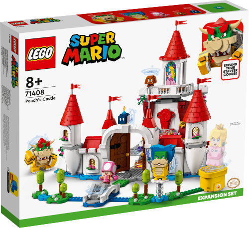 LEGO SUPERMARIO Zamek Peach — zestaw rozszerzający 71408