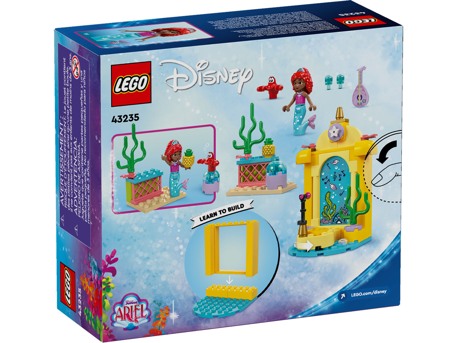 Lego Disney 43235 Scena muzyczna Arielki