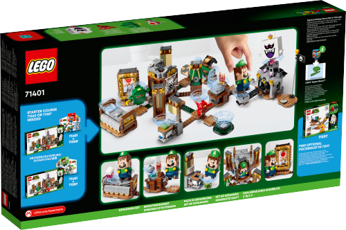 LEGO SUPER MARIO Zestaw rozszerzający Zabawa w straszonego w rezydencji Luigiego™ 71401