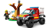 LEGO CITY Wóz strażacki 4x4 – misja ratunkowa 60393