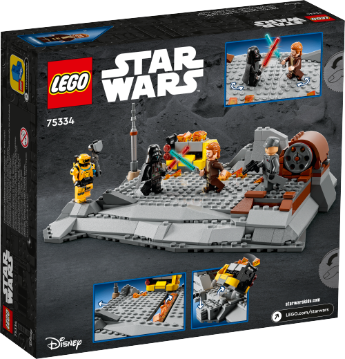 LEGO STAR WARS Obi-Wan Kenobi™ kontra Darth Vader™ 75334