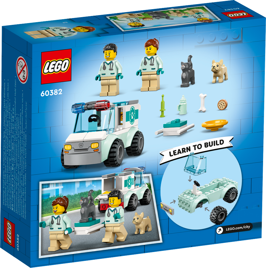 LEGO CITY Karetka weterynaryjna 60382