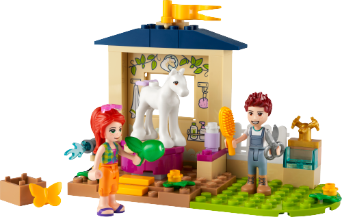 LEGO FRIENDS Kąpiel dla kucyków w stajni 41696