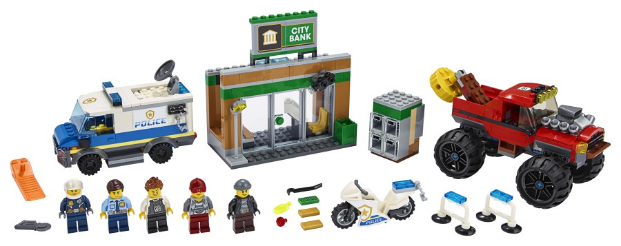 LEGO CITY Napad z monster truckiem  60245