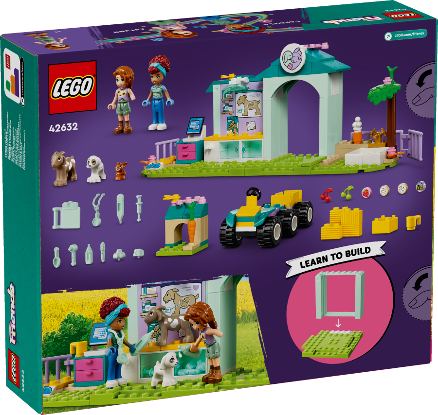 LEGO FRIENDS Lecznica dla zwierząt gospodarskich 42632