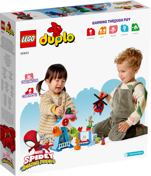 LEGO DUPLO Spider-Man i przyjaciele w wesołym miasteczku 10963