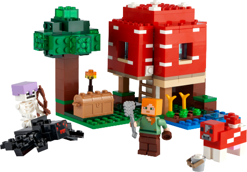 LEGO MINECRAFT Dom w grzybie 21179