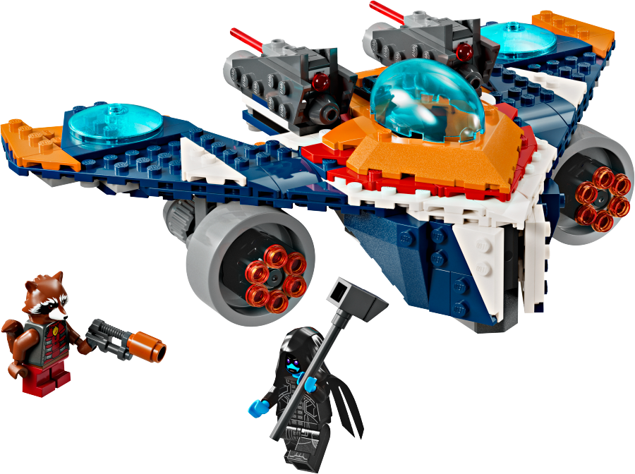 LEGO MARVEL Warbird Rocketa vs. Ronan 76278