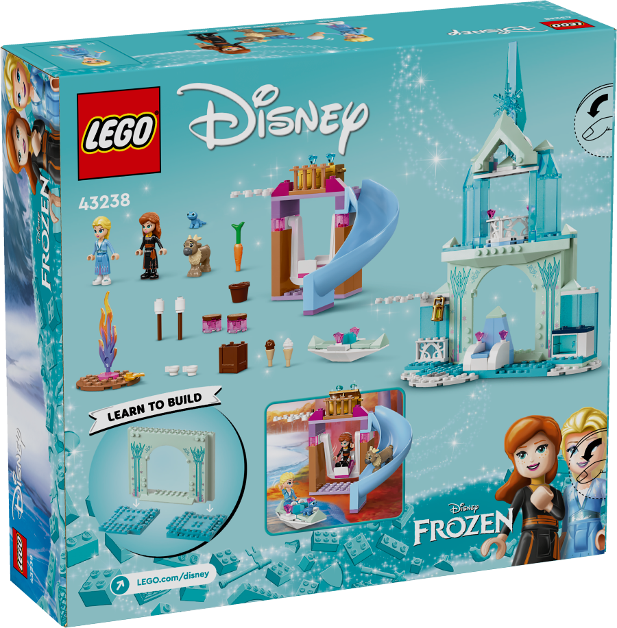 LEGO DISNEY Lodowy zamek Elzy 43238
