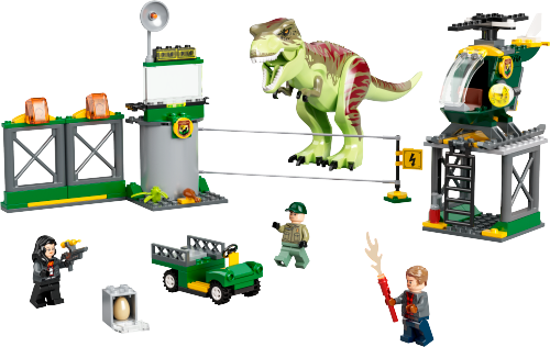 LEGO JURASSIC WORLD Ucieczka tyranozaura 76944