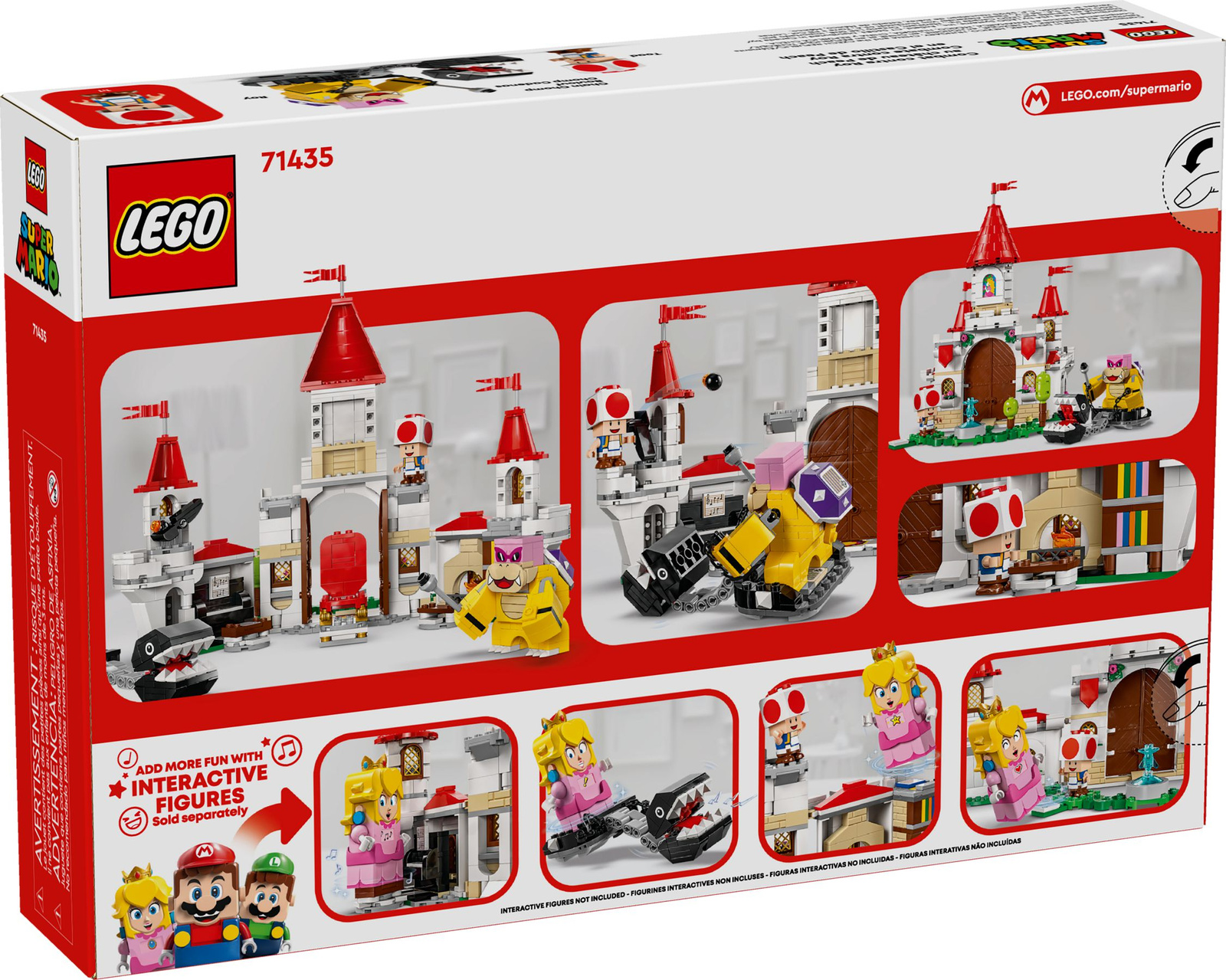 Lego Super Mario 71435 Roy i bitwa na zamku Peach
