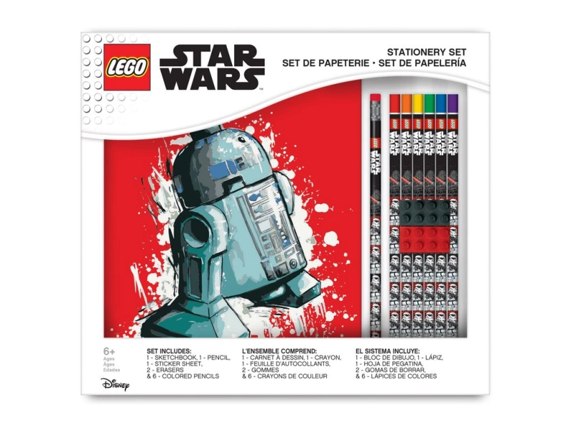 Zestaw szkolny LEGO 52232 STAR WARS Blok i akcesoria