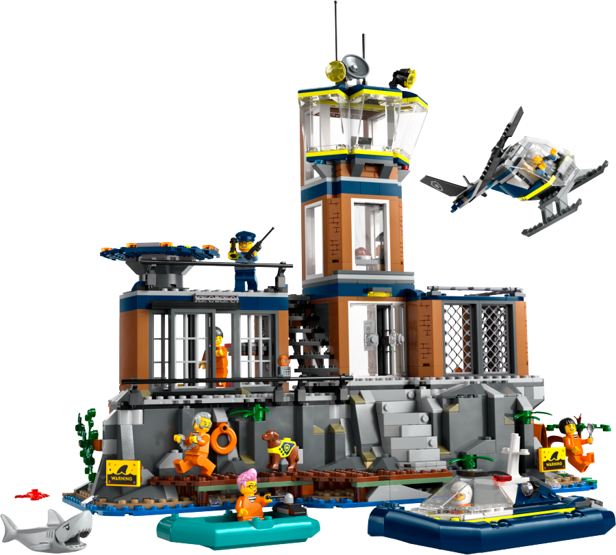 LEGO CITY Policja z Więziennej Wyspy 60419