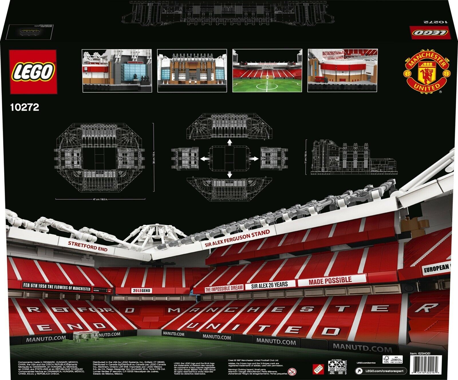 LEGO CREATOR EXPERT   Old Trafford - Manchester United 10272