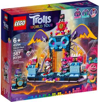 LEGO TROLLS  Koncert w Volcano Rock City 41254