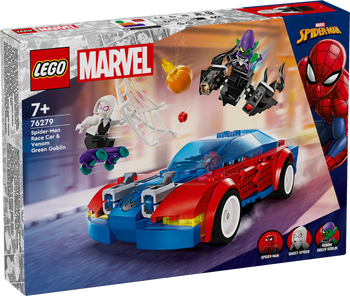 LEGO MARVEL Wyścigówka Spider-Mana i Zielony Goblin 76279