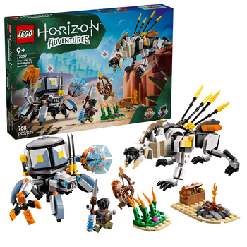Lego Horizon Adventures  77037 Aloy i Varl kontra krabołaz i piłoząb