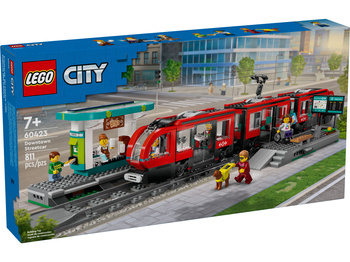 Lego City 60423 Tramwaj miejski ze stacją