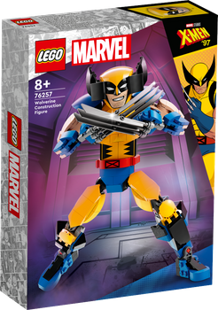 LEGO MARVEL Figurka Wolverine’a do zbudowania 76257