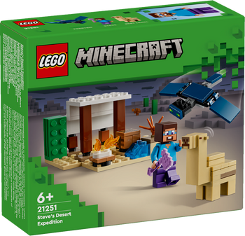 LEGO MINECRAFT Pustynna wyprawa Steve’a 21251