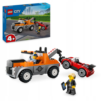 Lego City 60435 Samochód pomocy drogowej i naprawa sportowego auta