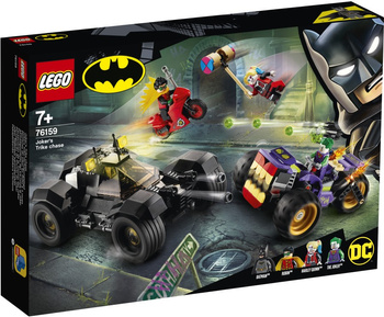 LEGO SUPER HEROES  Trójkołowy motocykl Jokera 76159