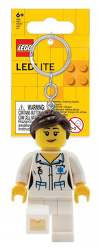  Brelok z latarką lego KE186 Pielęgniarka  