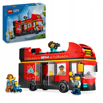 Lego City 60407 Czerwony, piętrowy autokar