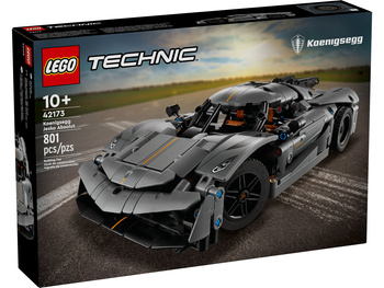 Lego Technic 42173 Szary hipersamochód Koenigsegg Jesko Absolut
