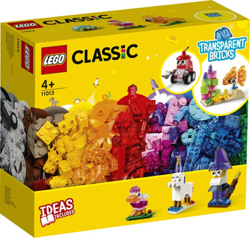 LEGO CLASSIC  Kreatywne przezroczyste klocki 11013