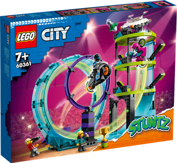 LEGO CITY Ekstremalne wyzwanie kaskaderskie 60361
