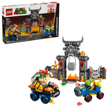 Lego Super Mario 72039  Mario Kart Bowser i jego zamek  
