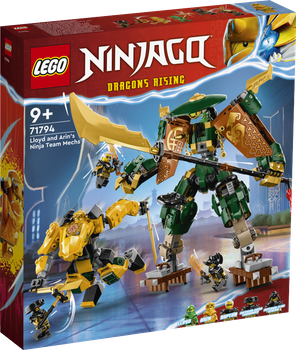 LEGO NINJAGO Drużyna mechów ninja Lloyda i Arina 71794